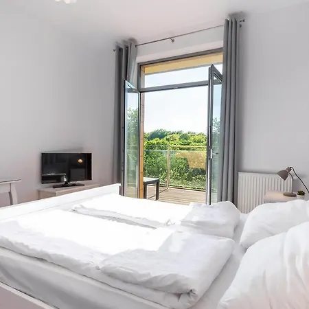 Kolobrzegu 60 Premium Floor Taras Od Strony Parku 1 Min Do Plazy Widok Na Morze Апартаменти