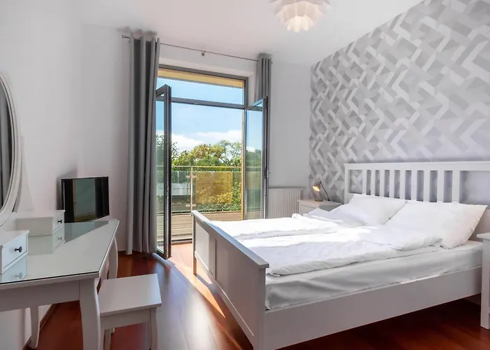 Kołobrzegu 60 Premium Floor Taras Od Strony Parku 1 Min Do Plaży Widok Na Morze * Kołobrzeg